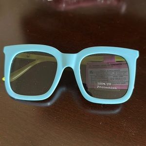 NWT Stoney Clover Lane x Target Blue Oversized Square Sunglasses